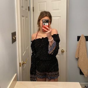 Cute black romper